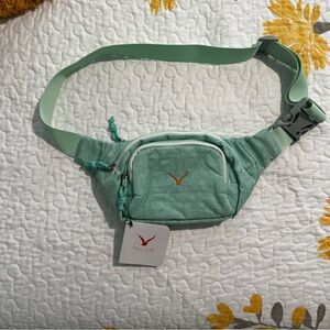 Mint Green Crossbody Bag by [Brand]